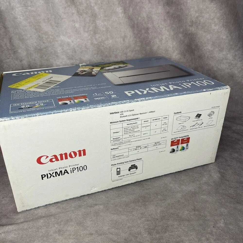 Canon PIXMA (iP6000D) Digital Photo Inkjet Printer W/Original Box & Manual!